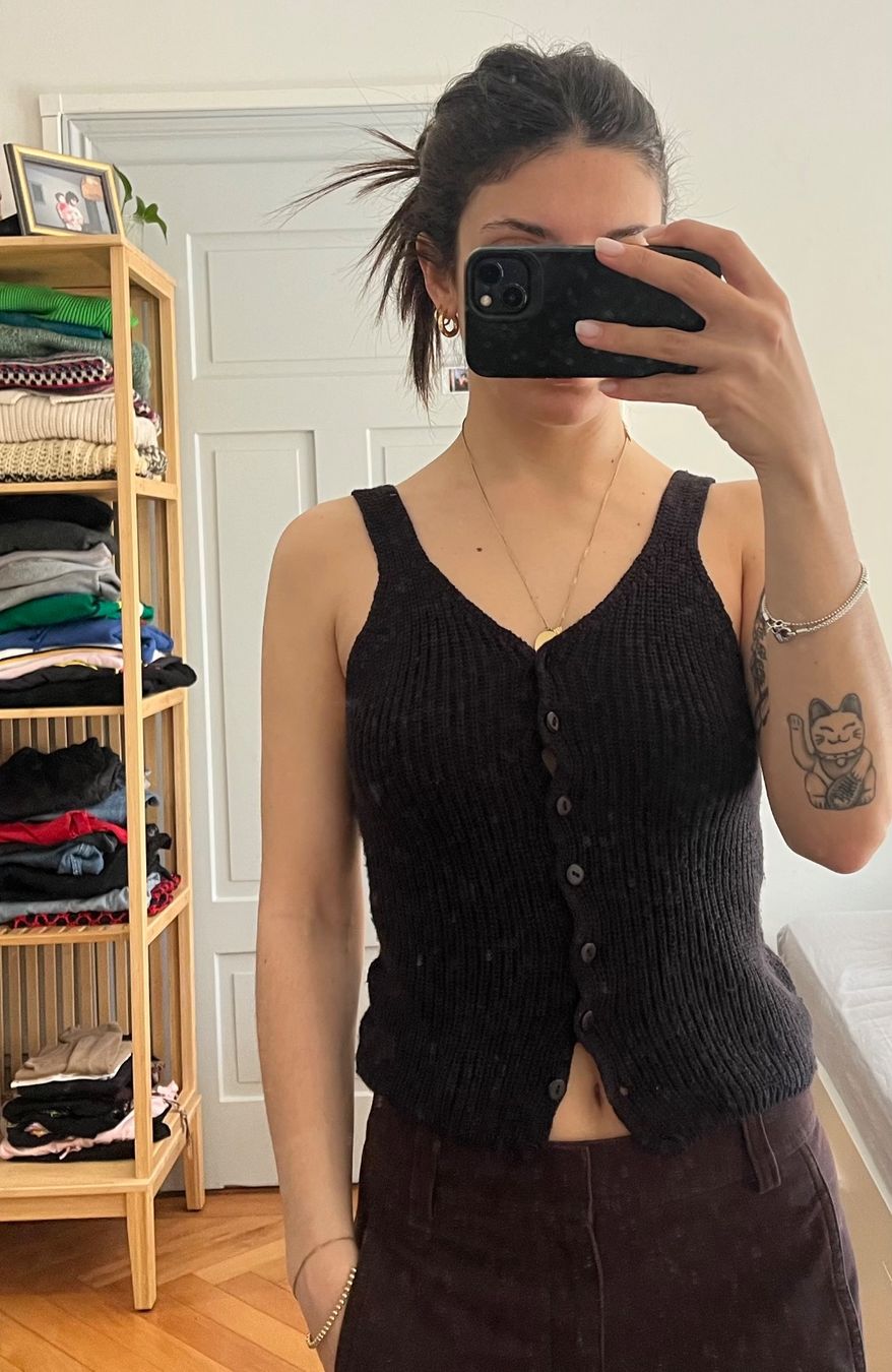 Top: Top Farbe schwarz – Usato da Zürich venduto da cat_rsn7 2