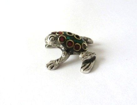 Candele: Räucherstäbchenhalter - Tierfigur Frosch – Nuovo e nell'imballaggio originale da Mauren venduto da Yeelen 2
