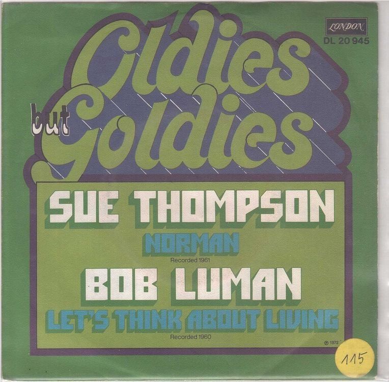 Dischi in vinile: Sue Thomson  --  Norman   Single7 – Usato da Oberwil (Dägerlen) venduto da asteng