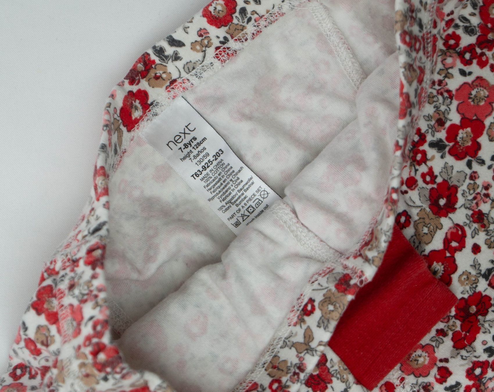 Next Pigiama & Simili: Next Pyjama mit Blumen - Gr.122/128 – Usato da Zürich venduto da sambaum 3