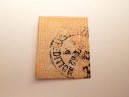 ZNr.25G, 1-Kreis Stempel von Basel, 13.AUG. 62, (vollrandig)
