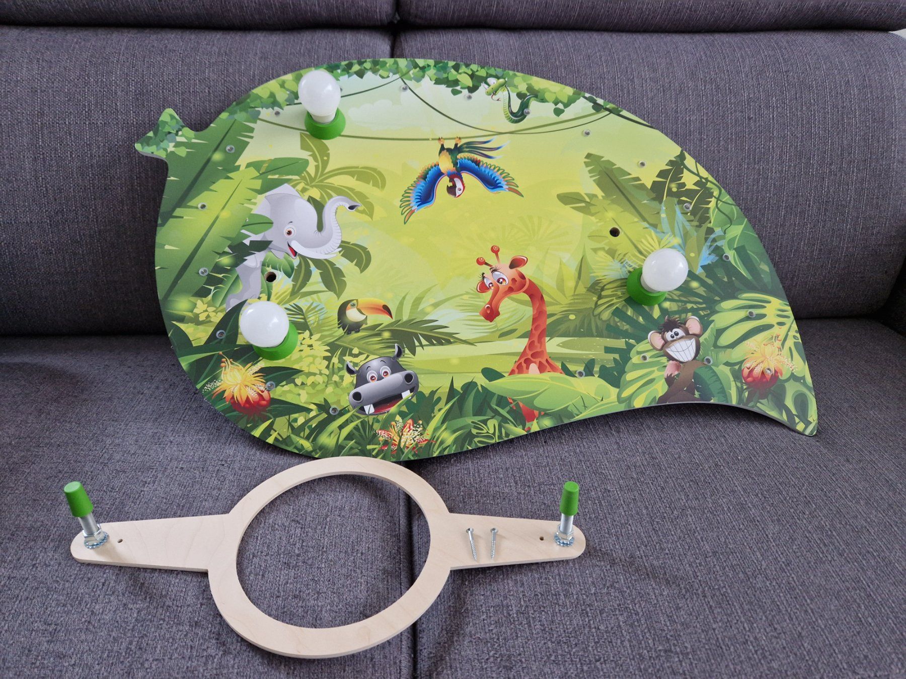Lampadari & plafoniere: Kinderzimmer Deckenlampe Dschungel – Usato da Volketswil venduto da SharkyBlue 5