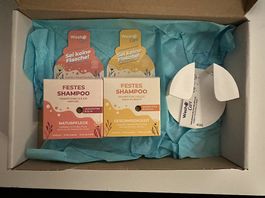 Washo Care Set  2 feste Shampoos + Aufbewahrungsdose