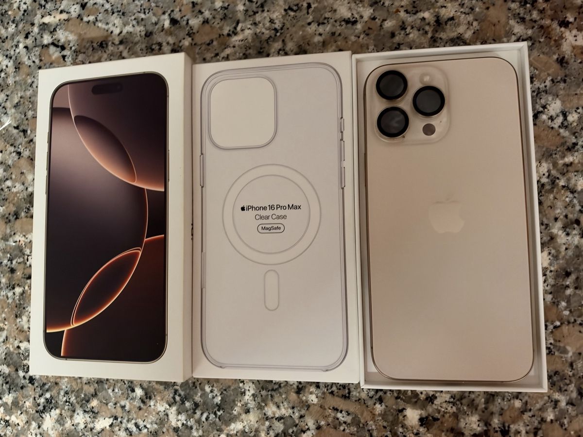 Apple Handys / Smartphones: IPhone 16 Pro Max Desert Titanium 1TB – Gebraucht aus Interlaken von neon15 6