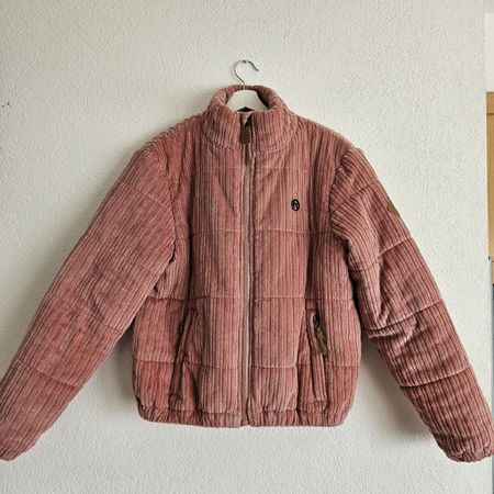 Damen Jacke Kazane Cord rosa Grösse M
