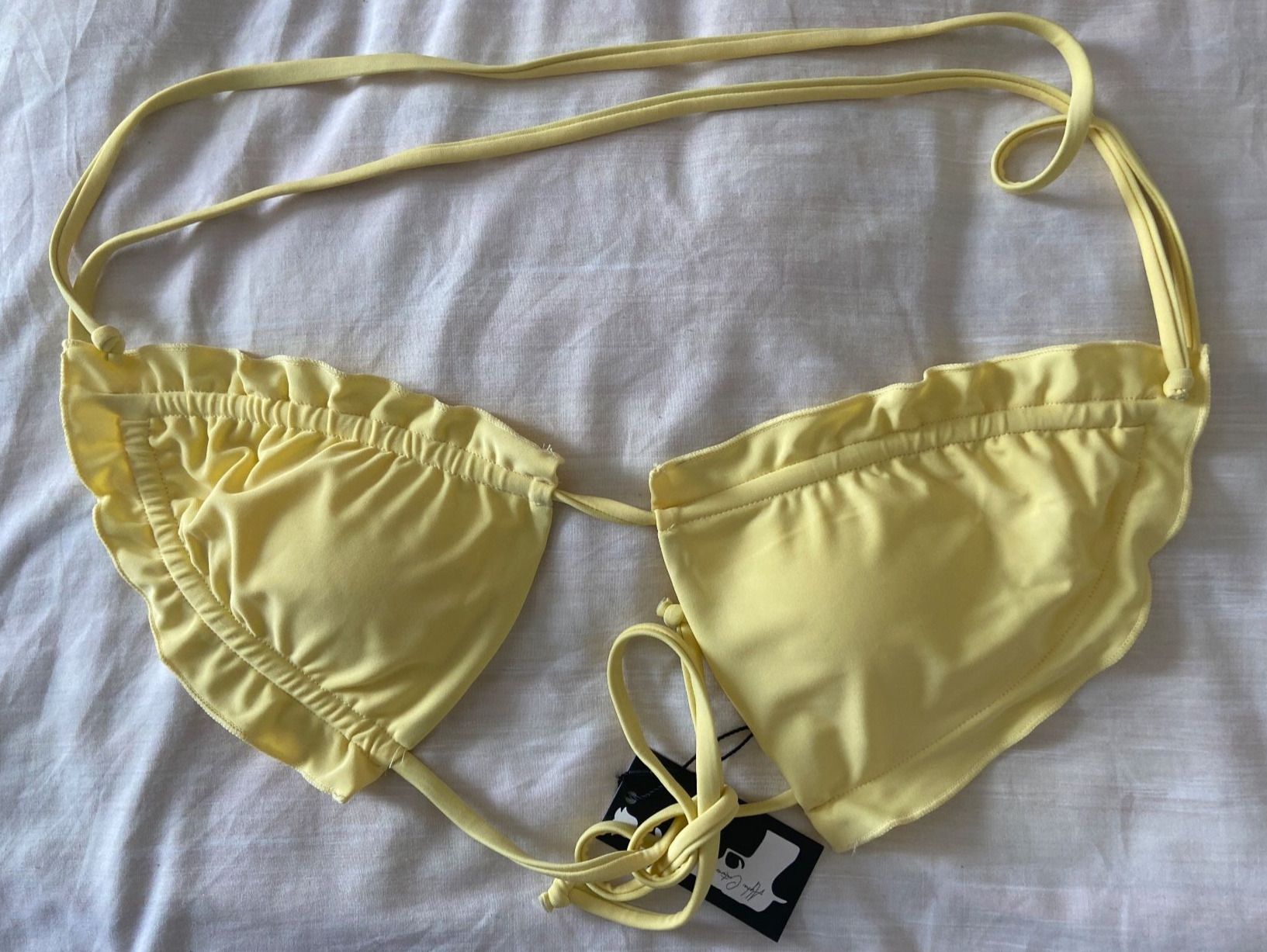 Costumi da bagno & Bikini: Alpha Coutures - Bikini Sol Bralette und Slip, Gr. S/M – Difettoso da Zürich venduto da dedasiba 2