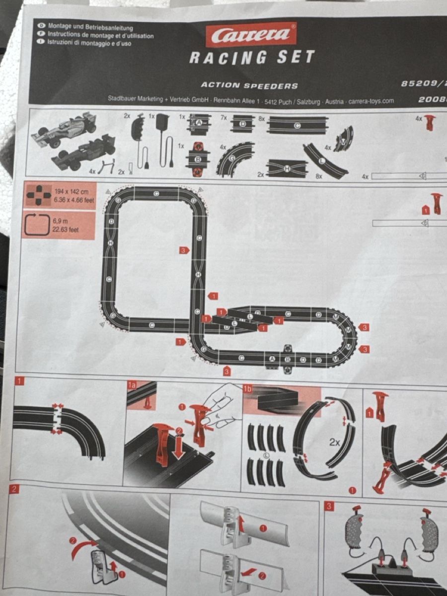 Carrera Piste: Carrera Racing Set 85209 – Usato da Buchs AG venduto da Sesi_maja 2
