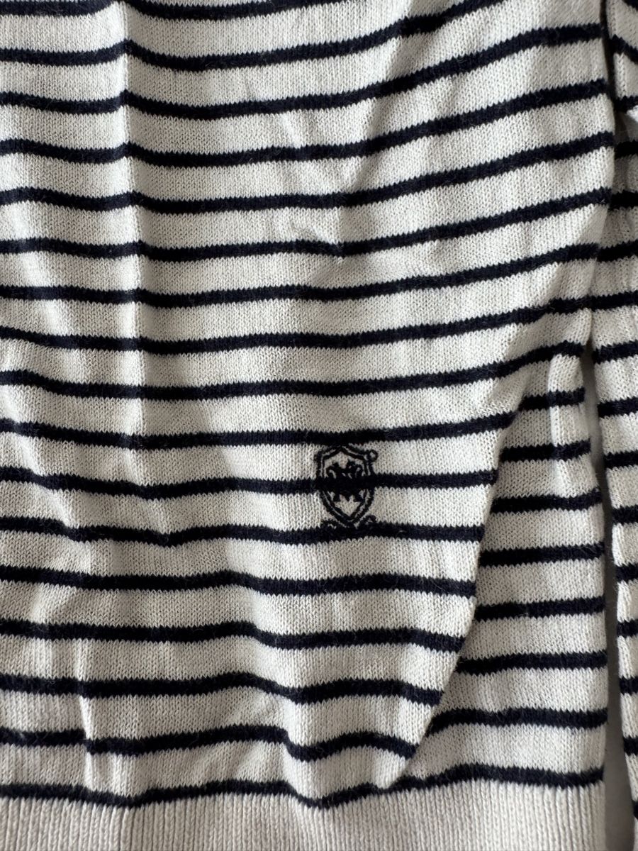Massimo Dutti Pulls & Sweat-shirts: Pull Massimo Dutti rayé coton & soie Taille M – D'occasion à Genève par lejardindesvetements 3