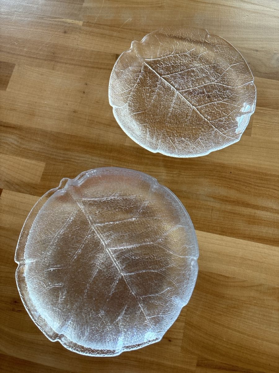 Piatti: 6 Salatteller aus Glas – Usato da Rümlang venduto da baselsale1