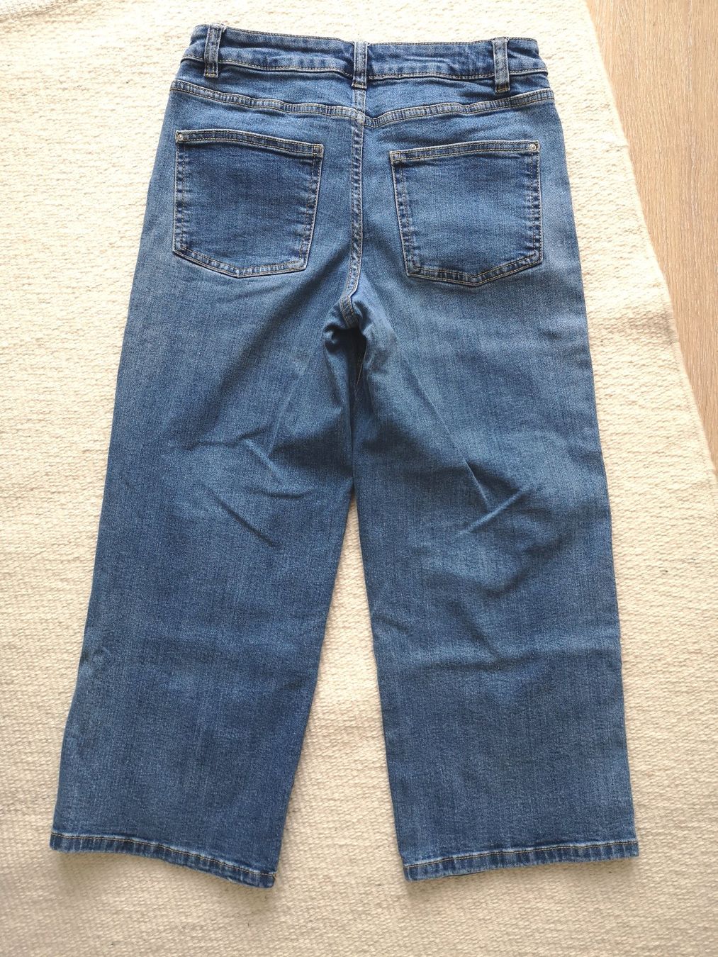 Jeans: Jeans Culotte 99% Baumwolle Gr. 36 blau – Nuovo (secondo la descrizione) da Münsingen venduto da Nik_und_Kat 1