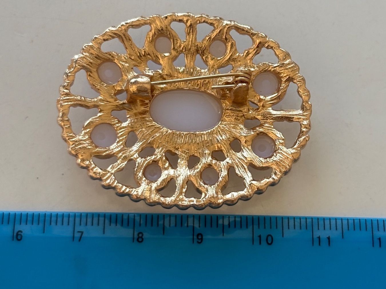 Broschen & Nadeln: Luxus Elegante  Brosche Farbe: Gold – Neu (gemäss Beschreibung) aus Biel-Bienne von Roserosse13 3