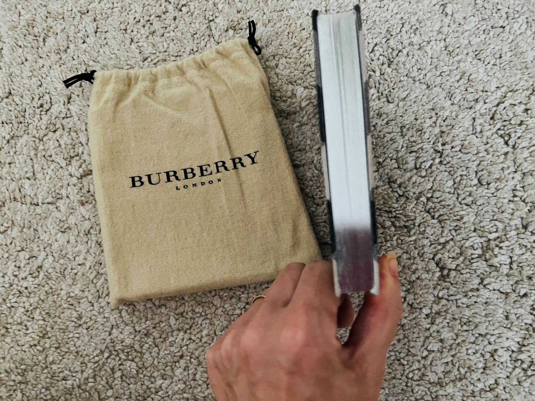 Schreibblöcke: BURBERRY NOTIZBUCH NEU – Neu und originalverpackt aus Rüschlikon von sweet_76 1