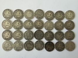 28 Stk 1.- über 100 Jahre Alt (45)