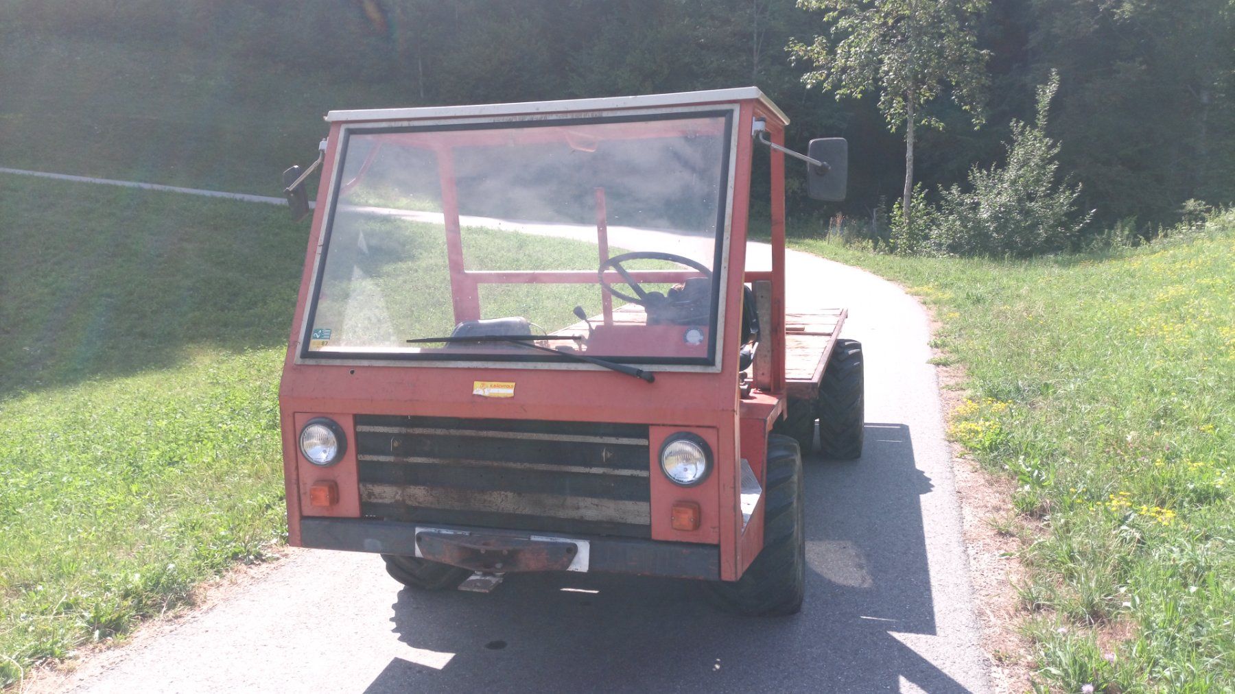 Bucher Tutte le macchine: Bucher Granit Transporter – Difettoso da Menzberg venduto da Federleicht02 4