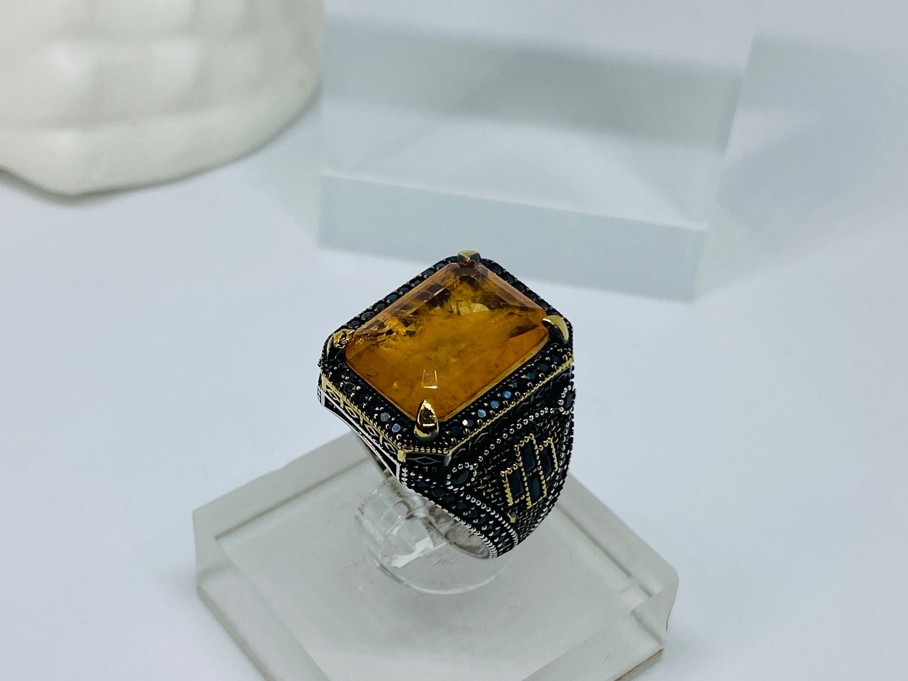 Anelli: Ring aus 925 er Silber mit Turmalin – Nuovo e nell'imballaggio originale da Windisch venduto da Zeta2018 4