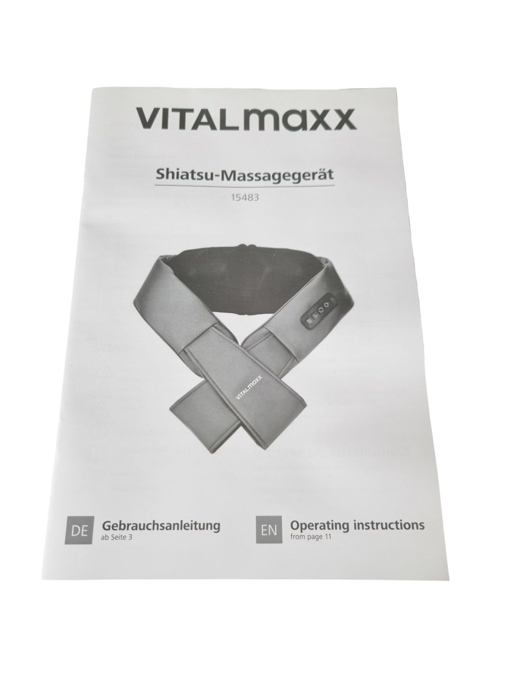 Dispositivi per massaggi: VITALMAXX Shiatsu-Massagegerät – Usato da Wangen b. Olten venduto da Restwert_Wangen 9