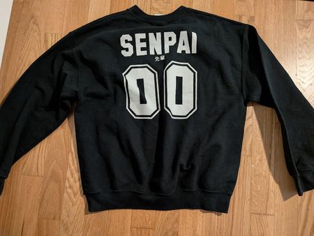 Pullover schwarz SENPAI (L)