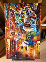 Ölgemälde Unikat - Confetti of the City - Leonid Afremov