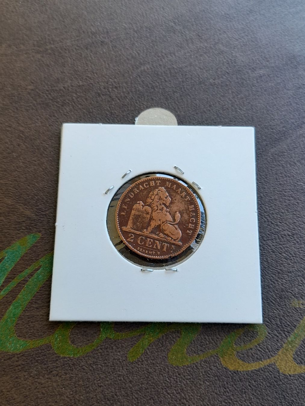 Tutti le monete: 2 Centimes 1905 Brussels Belgium – Usato da Basel venduto da Basel_20 8