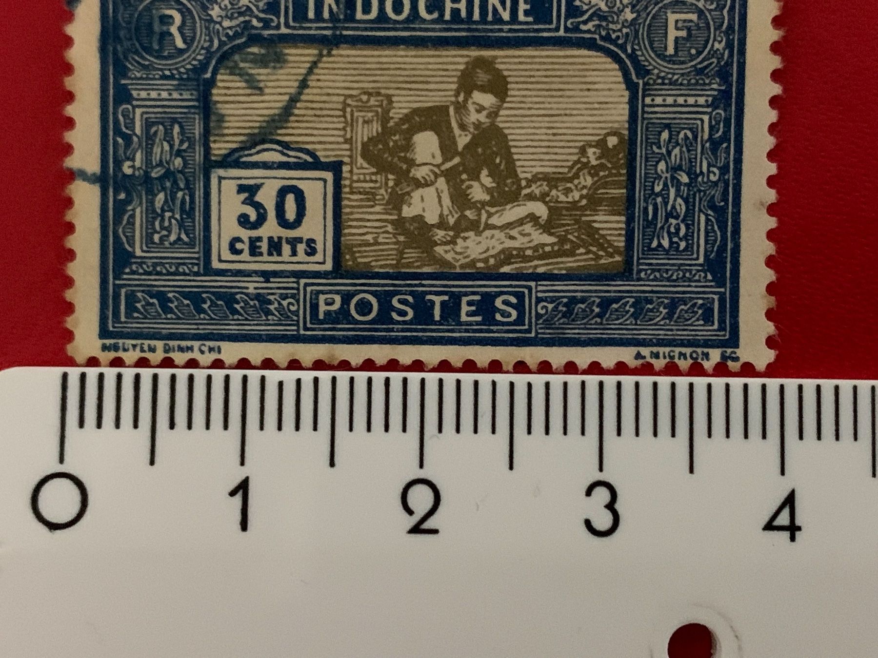 Alle Briefmarken: Timbre - Indochine – Gebraucht aus Petit-Lancy von Solcarm 2