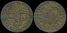 Vaud 1 batzen 1831 Billon HMZ 2-1004x TTB