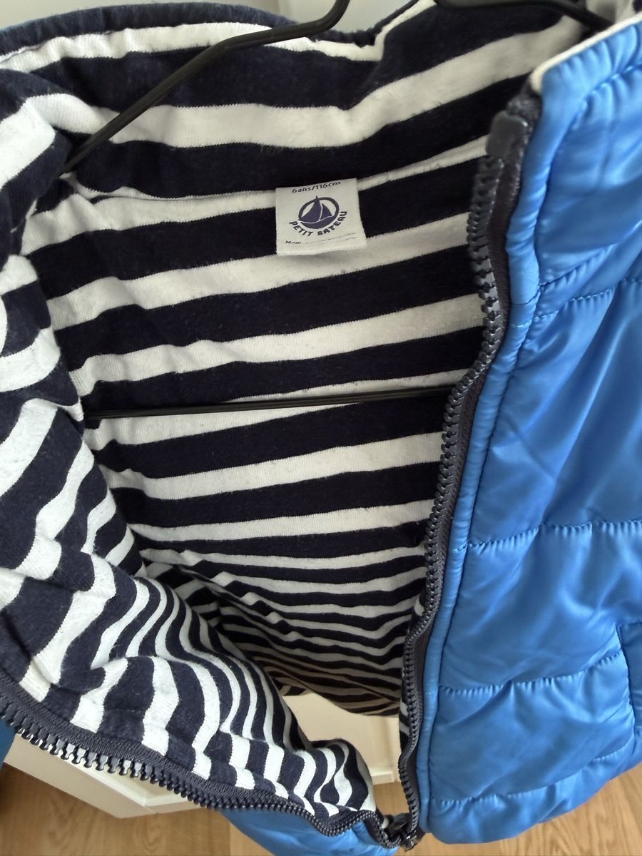 Petit Bateau Giacche & Cappotti: Petit Bateau Winter jacket blue Grösse 116 – Usato da Meilen venduto da Da-M 2