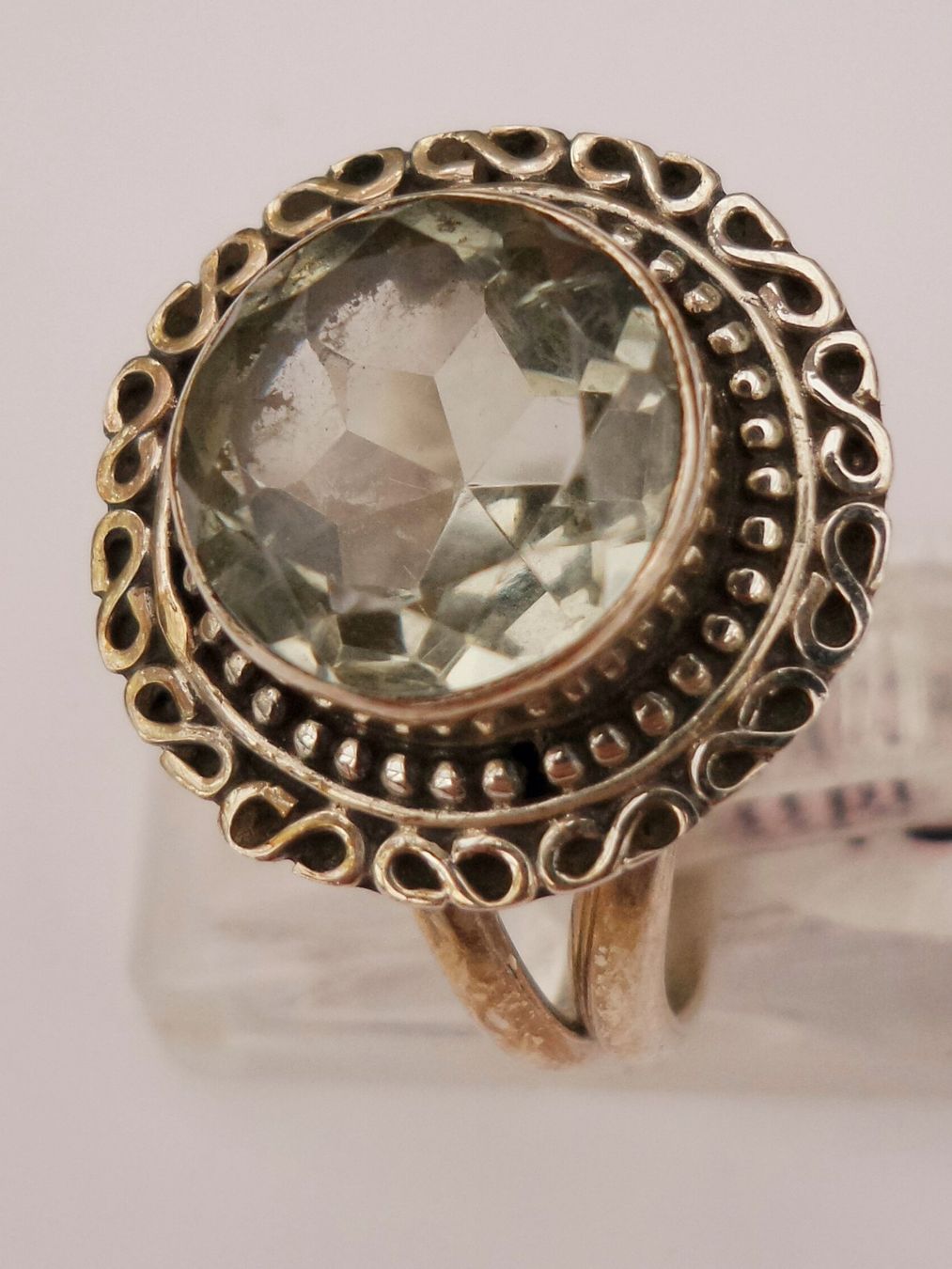 Anelli: Prasiolith Silber Ring – Nuovo (secondo la descrizione) da Zürich venduto da adriben