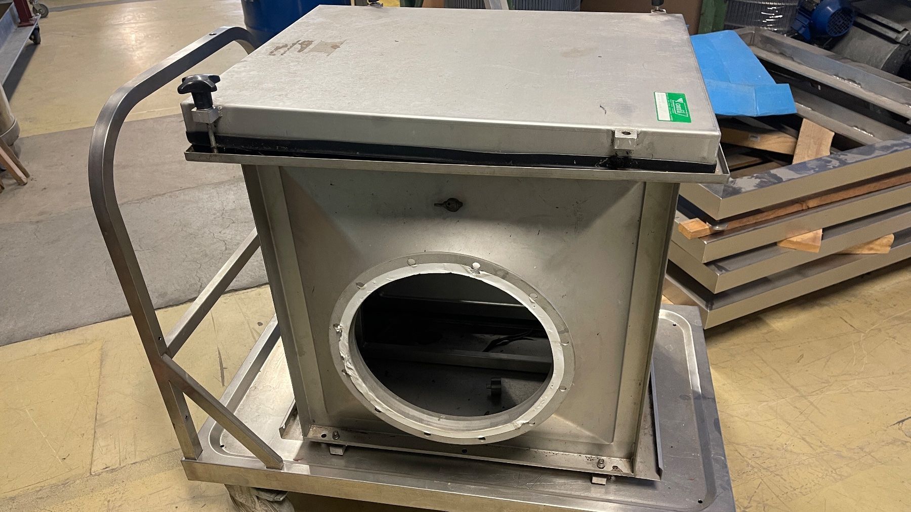 Ventilazione: Luftfilter CAMBOX Polizeifilter CAMFIL Edelstahl – Usato da Etzgen venduto da Vendomondo