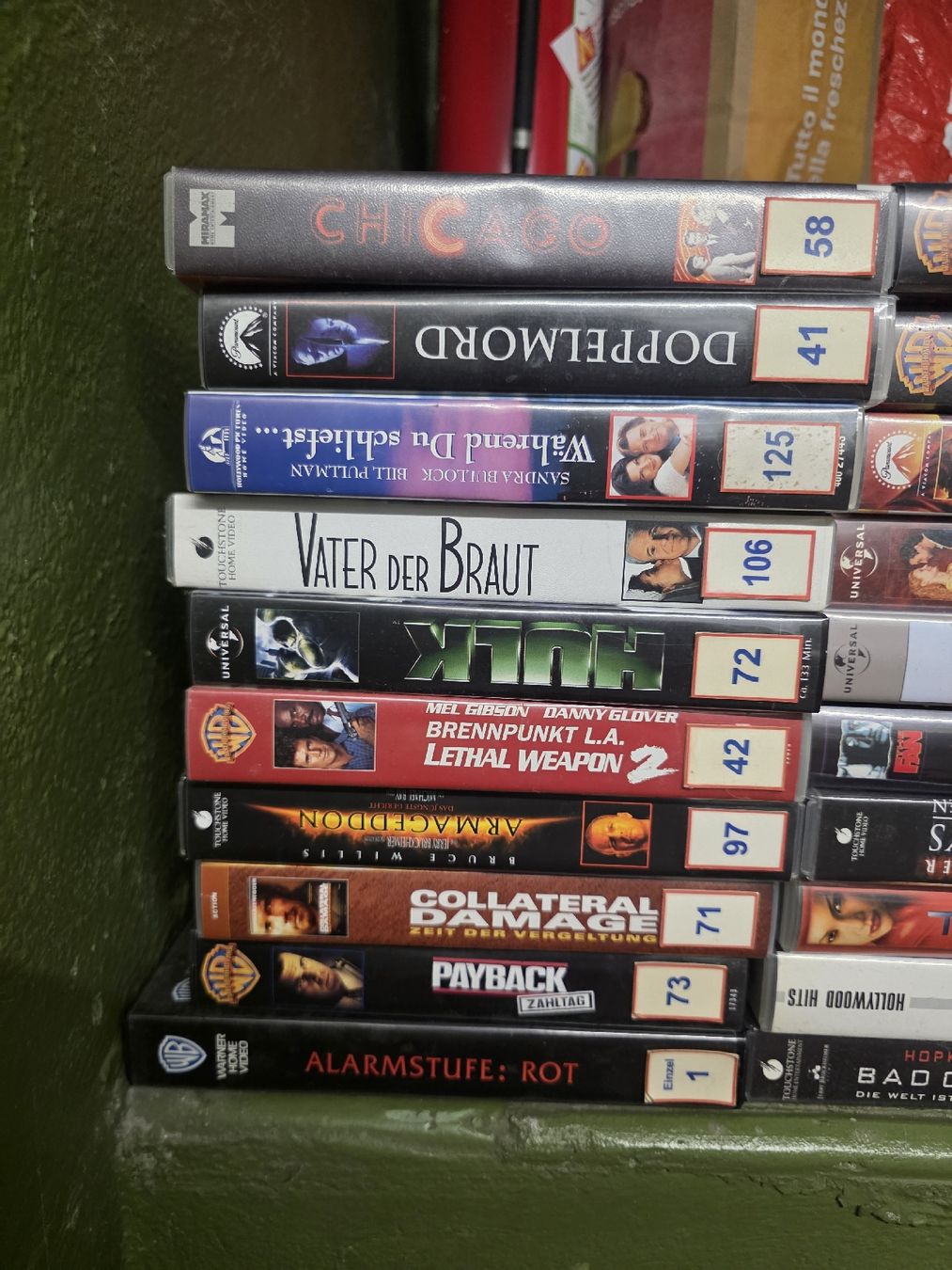 Alle VHS: 52 Stk. VHS Kasetten – Gebraucht aus Winznau von soli9