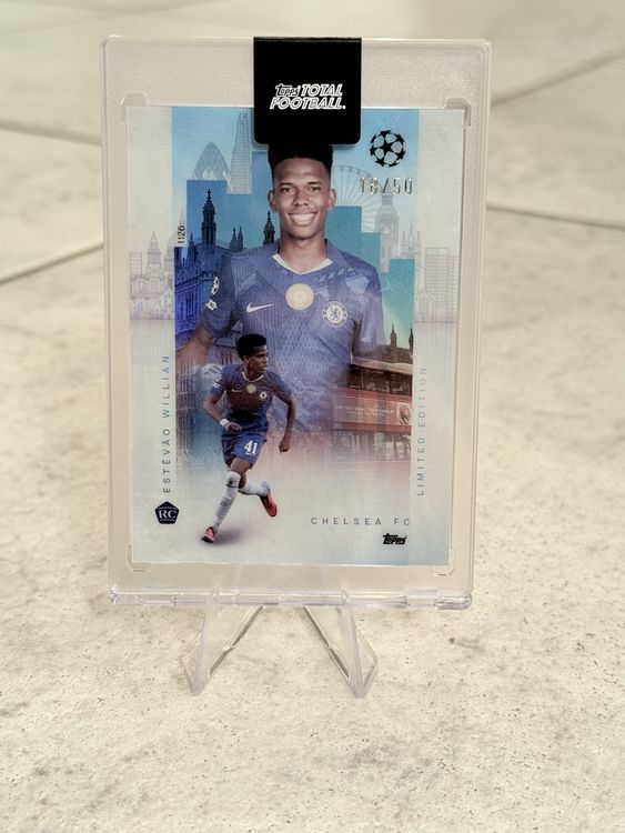 Estevao Rookie 18/50 - Topps Total Football Limited Edition (Neu und ...