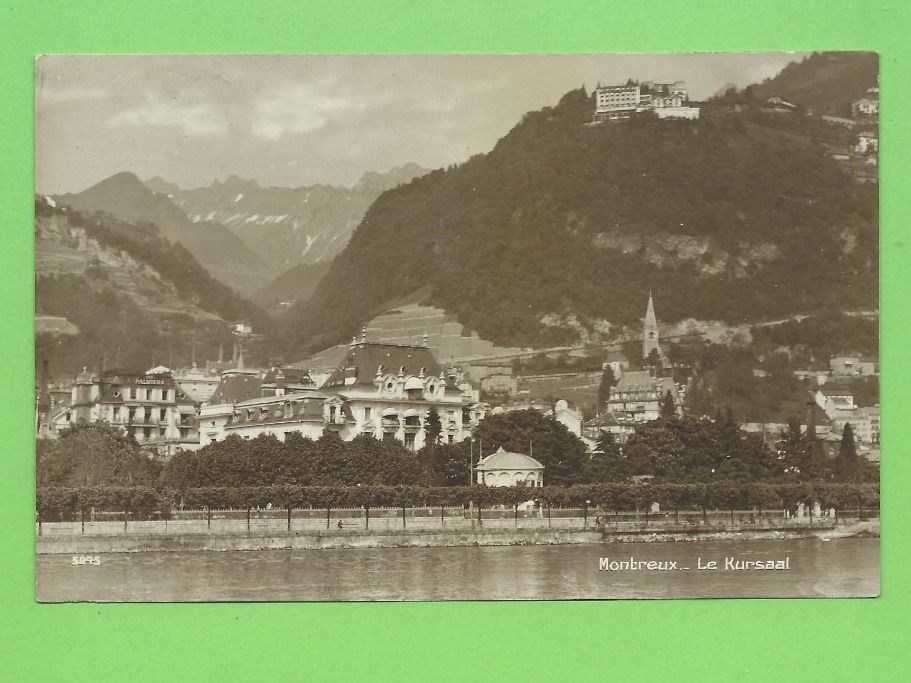 Cartoline postali: Montreux, Le Kursaal – Usato da Zürich venduto da t24_de