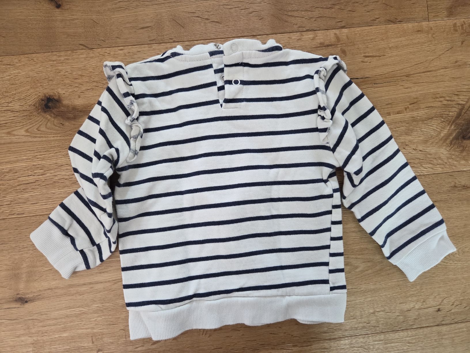 Maglioni & Felpe: Pullover Grösse 92 Smile gestreift mit Herzen, blau weiss – Usato da Ottikon venduto da swiftchocolate 2