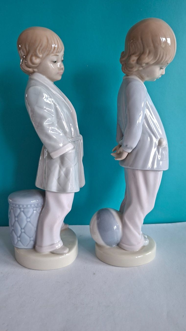 Lladro Statuette: Zwei Lladro Figur, Top Zustand – Usato da Opfikon venduto da Diversamente 3