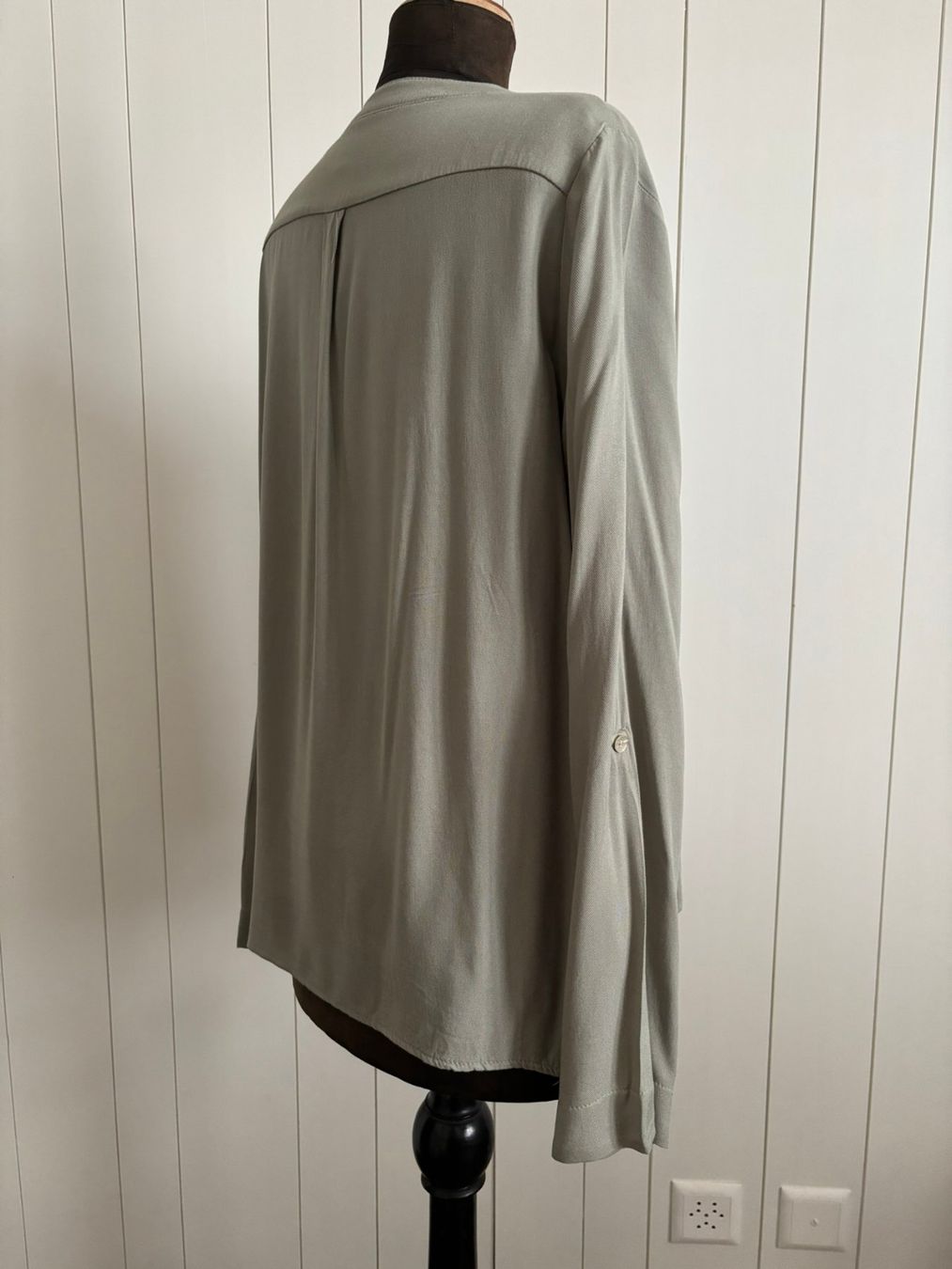 Blusen: chicorée Langarm Bluse kaki - Grösse L – Neu (gemäss Beschreibung) aus Kleinandelfingen von Baba23 1