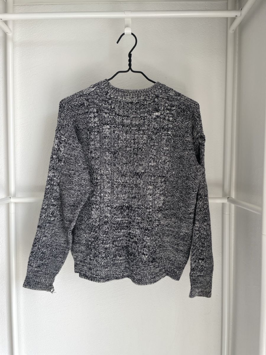 Pullover & Sweatshirts: Herbstlicher Strickpullover Gr. M schwarz weiss melier – Gebraucht aus Adliswil von sel_s6cw 2