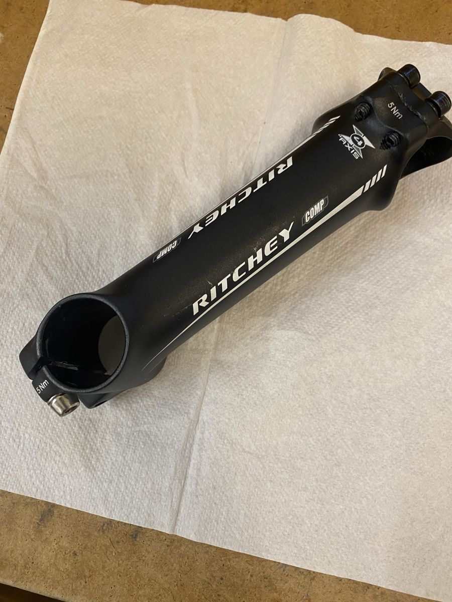 Ritchey Ersatzteile: Vorbau Ritchey Comp 130mm 6 Grad 31.8mm – Gebraucht aus Illnau von LePiedNu