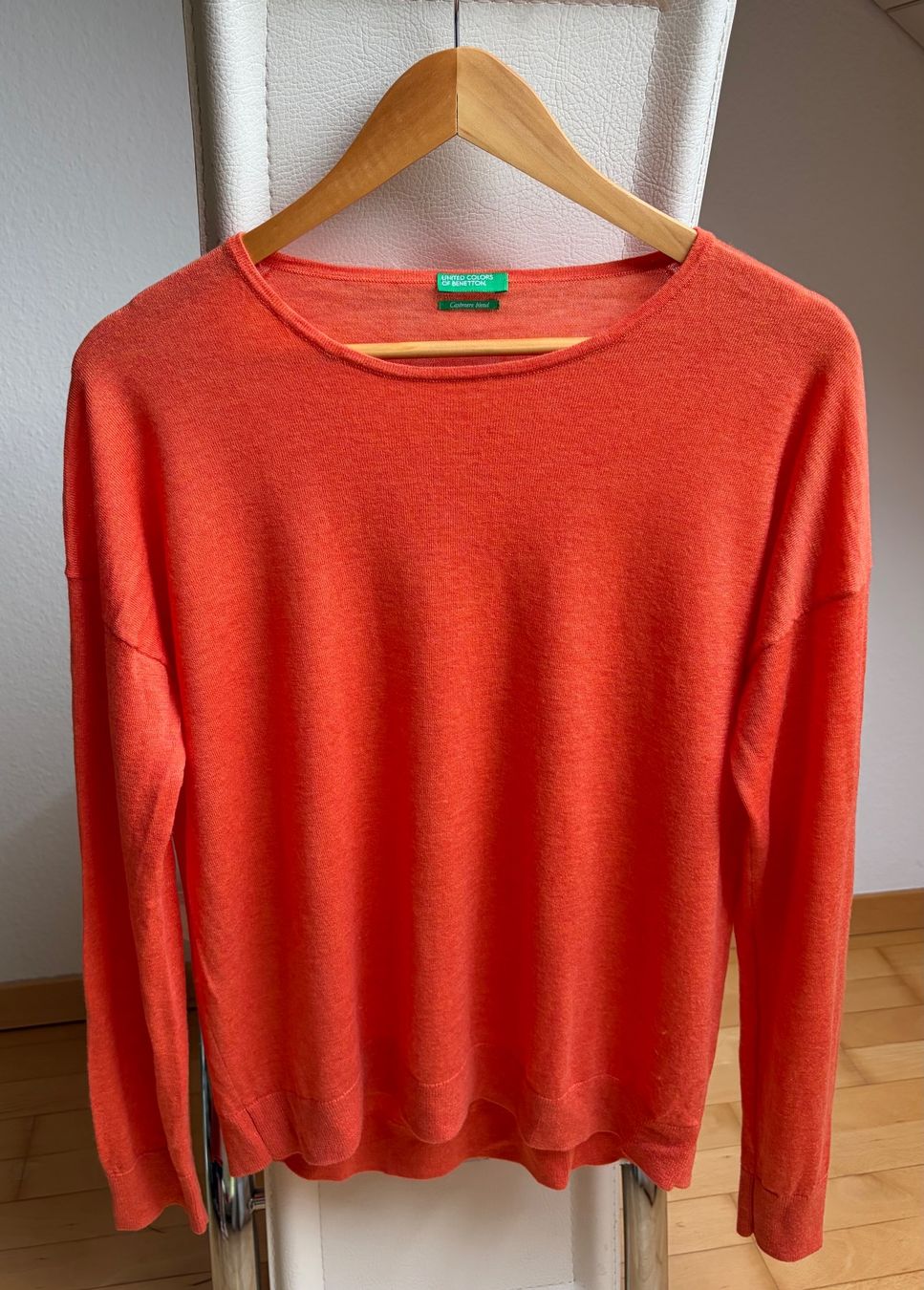 Benetton Maglioni & Felpe: Benetton Kaschmir Blend Oversized Pullover Gr.M – Usato da Unterägeri venduto da Jutka_04 4