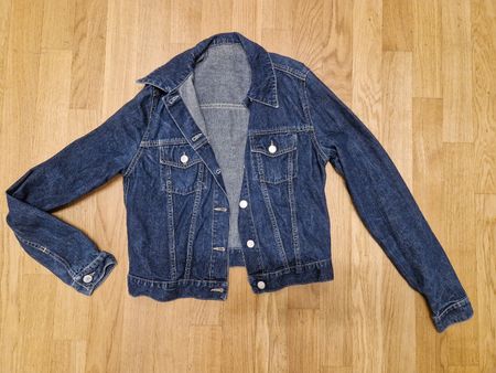 Veste en jean femme bleue taille 36 38