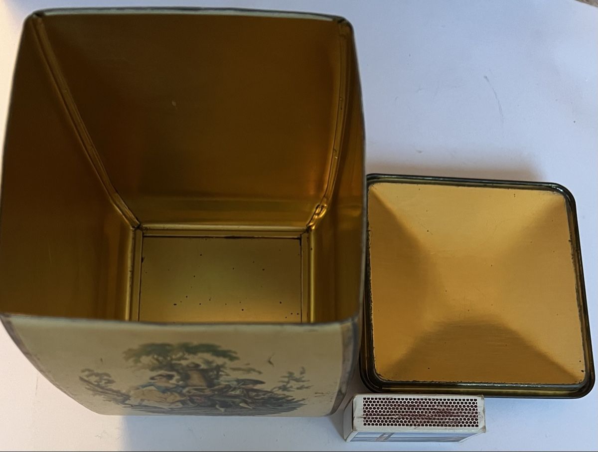 Dosen: Antike Blechdose 1890 Edward Sharp & Sons England, Vintage – Gebraucht aus Oberhofen Thun'see von SwissTreasure 1