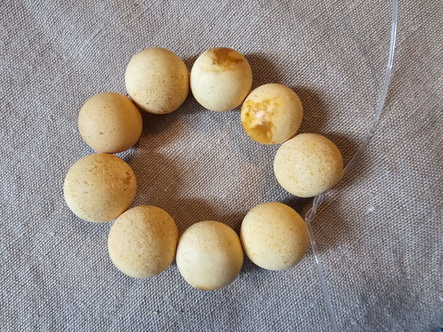 Minerali & Pietre curative: 17mm echter baltischer Bernstein Kugel groß butterscotch – Nuovo (secondo la descrizione) da Riedt b. Erlen venduto da Gottestraene 7