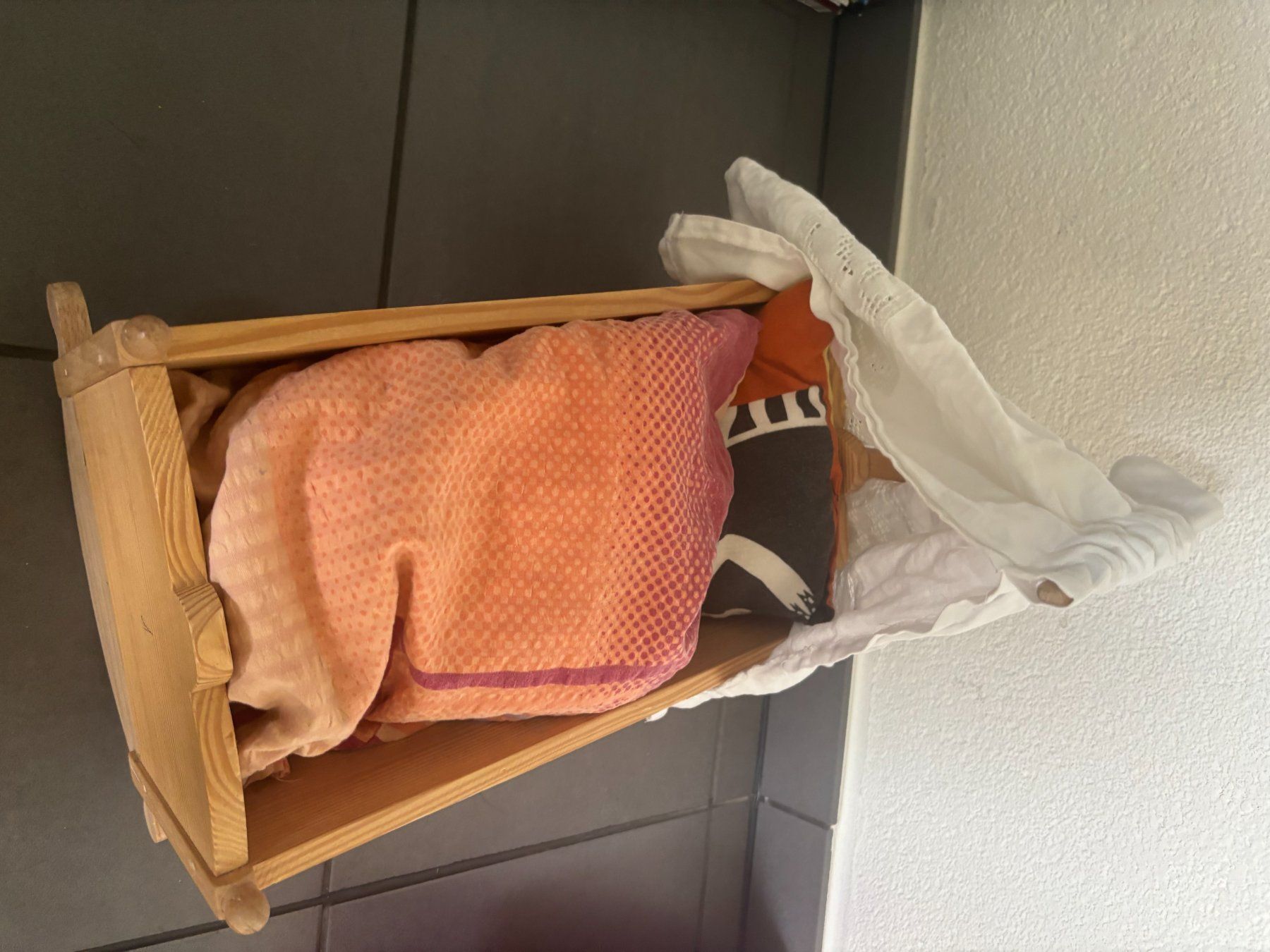 Giocattoli: Holz Puppen Wiege, Bett – Usato da Stüsslingen venduto da ascabatjo 2