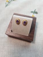 NEW - S925 Amethyst Earrings