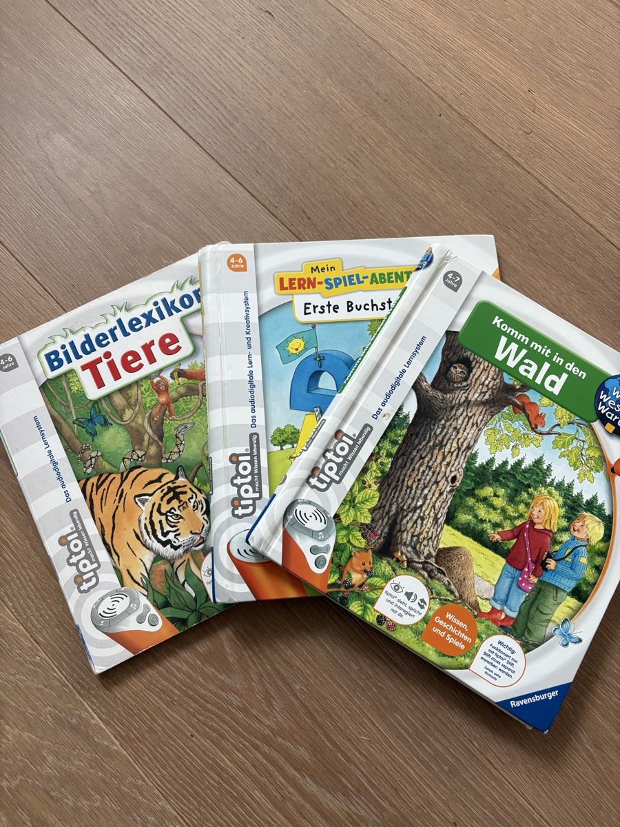 Libri: tiptoi Bücher Tiere Erste Buchstaben Wald Bundle gebraucht 3 – Usato da Balsthal venduto da SSS