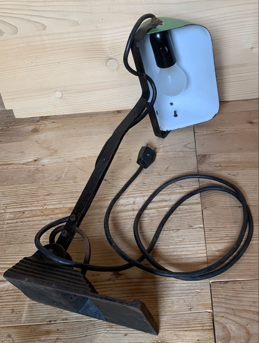 Schweizer Armee Lampade: Tischlampe aus Festung der CH Armee – Usato da Goldingen venduto da Bergler012 5
