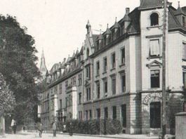 DELÉMONT: Avenue de la Sorne, Café Metropole 1910
