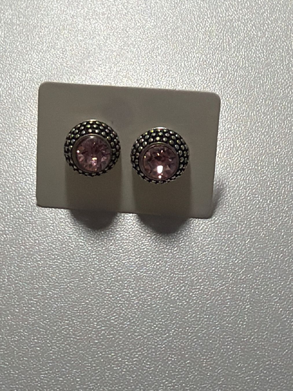 Orecchini pendenti & Orecchini a lobo: OHRSTECKER SWAROVSKI CRYSTALS,ROSA – Nuovo e nell'imballaggio originale da Meienried venduto da ManuelaBoutique