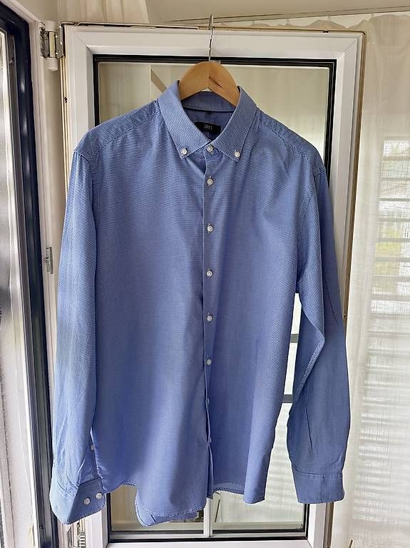 Camicie: 2x Jake's Regular Fit Hemd Button Down - Große 43/44 – Usato da Horgen venduto da theo3099