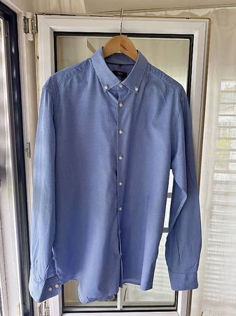2x Jake's Regular Fit Hemd Button Down - Große 43/44