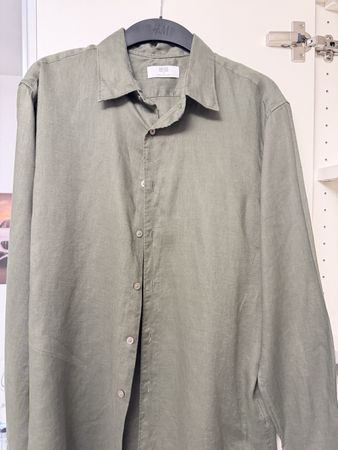 Grünes Uniqlo Hemd Grösse M NEU