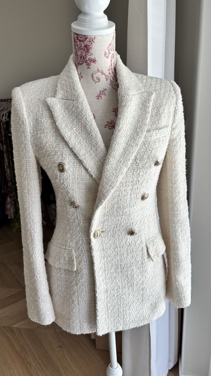 Zara Giacche: ZARA tweeted ecru jacket XS/S – Nuovo (secondo la descrizione) da Zürich venduto da Angela_Fashion_Lover